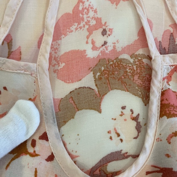 Free People Size XS Top Floral Bohemian - Picture 11 of 11